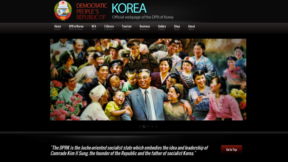 Let's Check Out North Korea's Brand New Website!