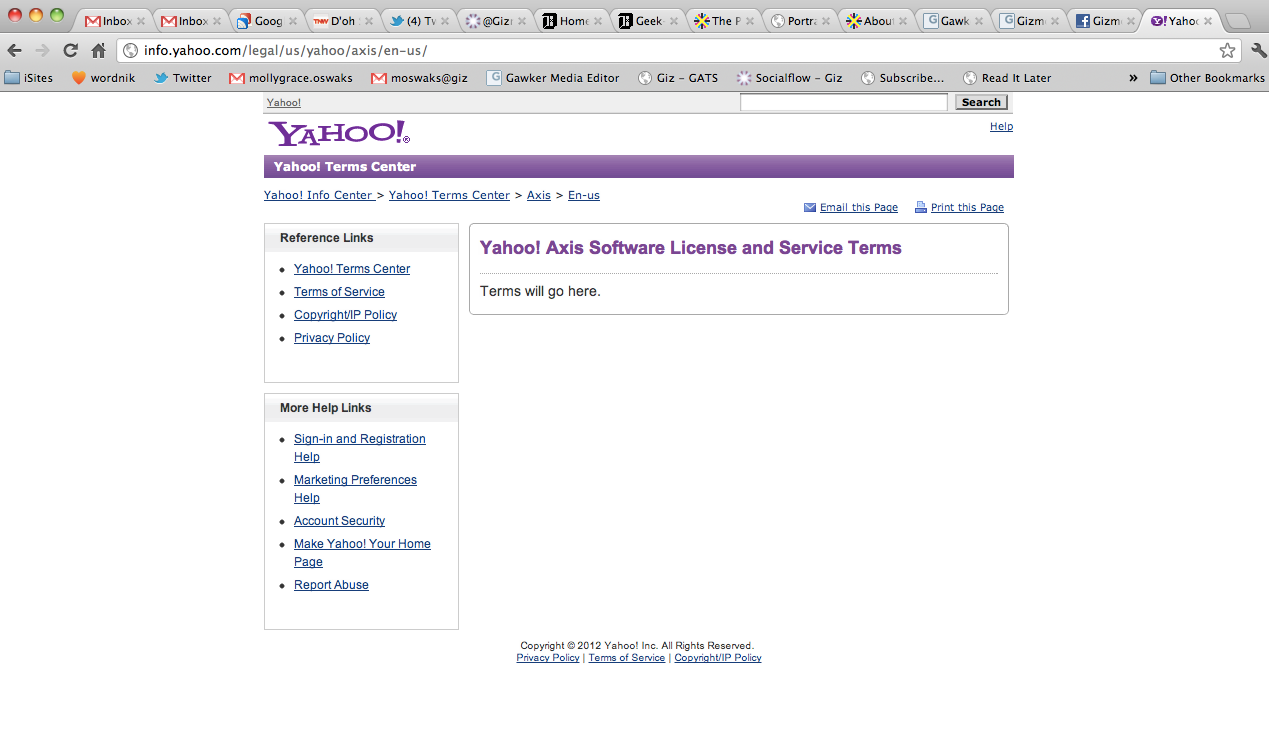 Yahoo Launches Axis Browser For iOS and Chrome, and It Actually Doesn't Suck (Updated)