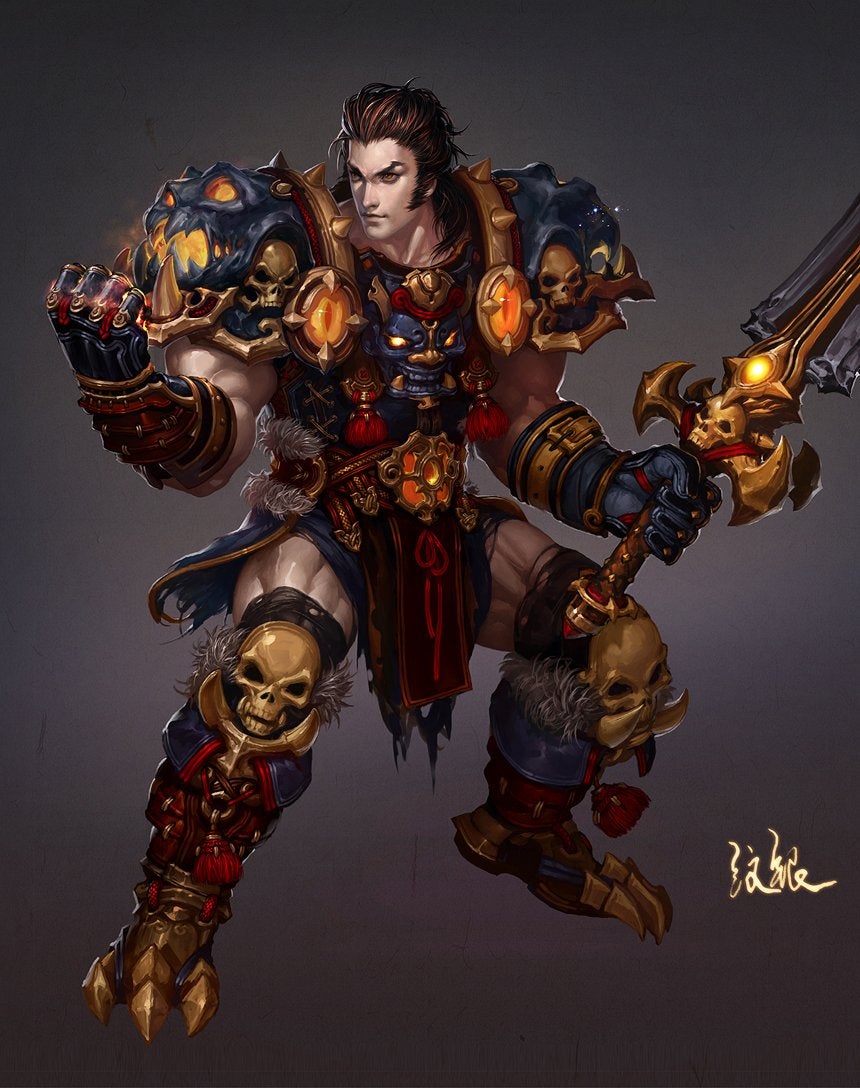 Beautiful Video Game Art, All the Way From China