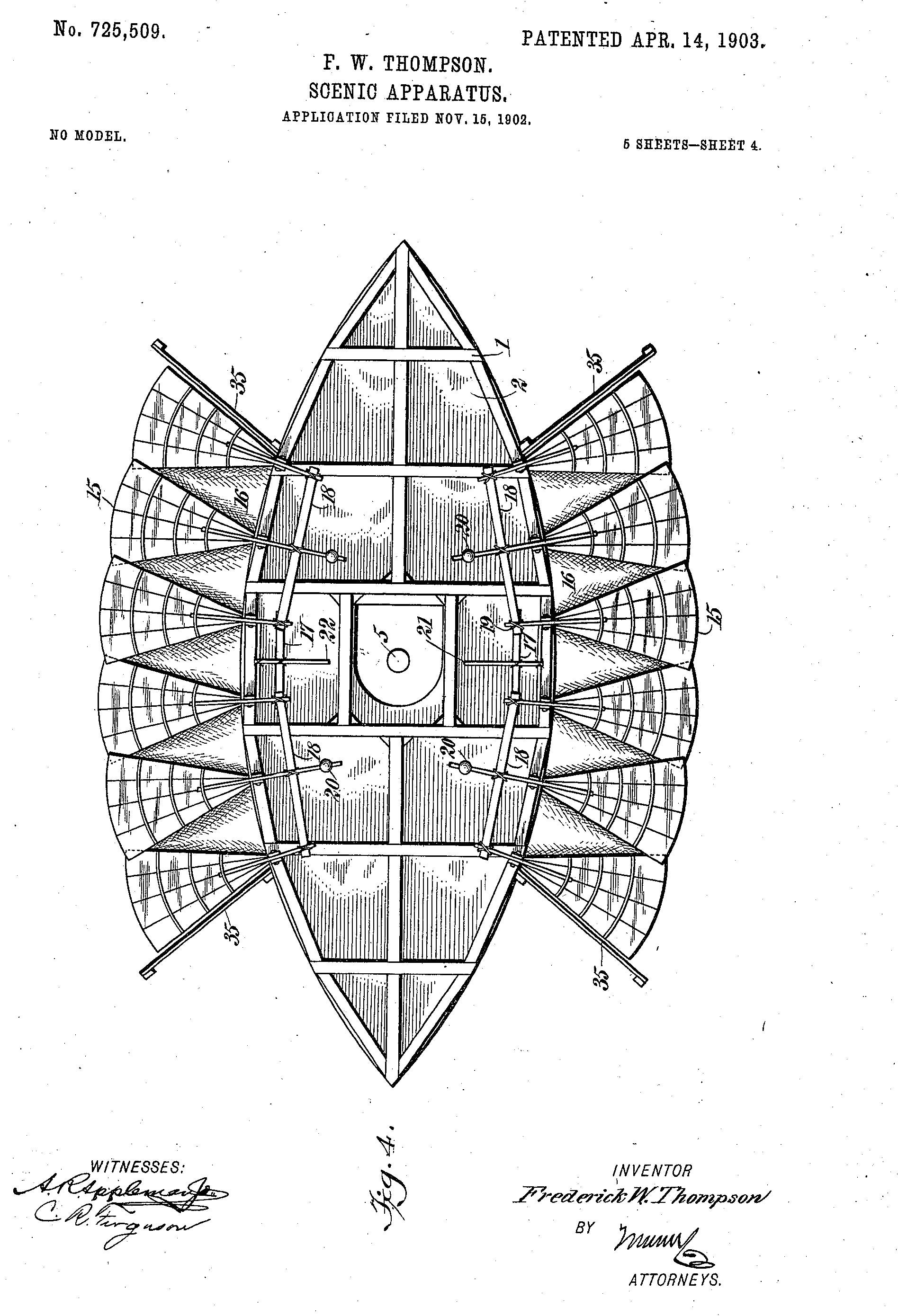 In 1901, you could pay 50 cents to ride an airship to the Moon