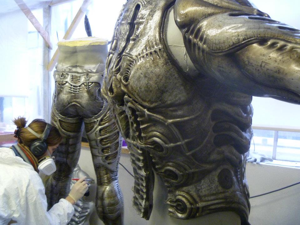 Prometheus set photos show what's under the Engineers' robes, plus a never-before-seen character