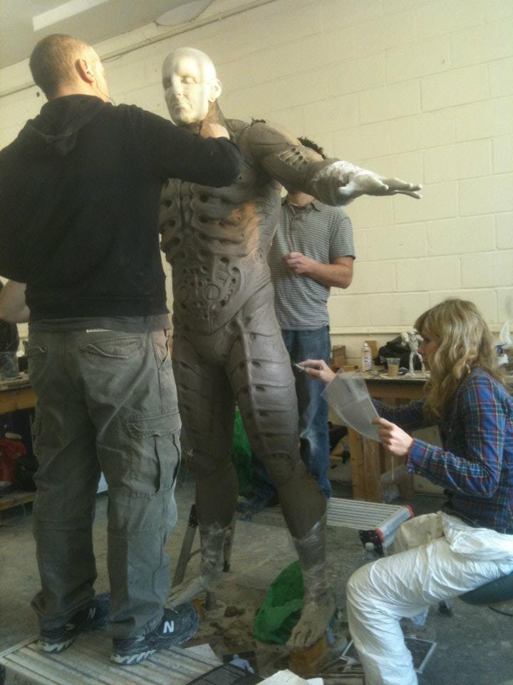 Prometheus set photos show what's under the Engineers' robes, plus a never-before-seen character