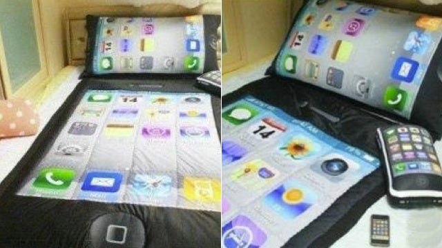 Cover Yourself in iPhone as You Sleep