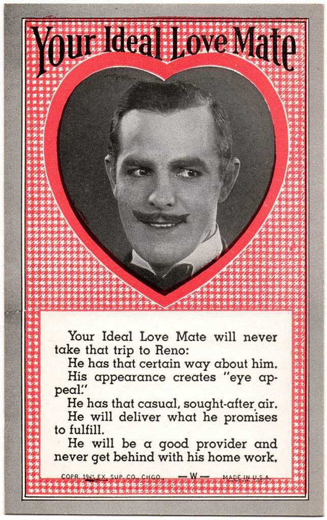 These vintage postcards would nowadays pass for threats by mail