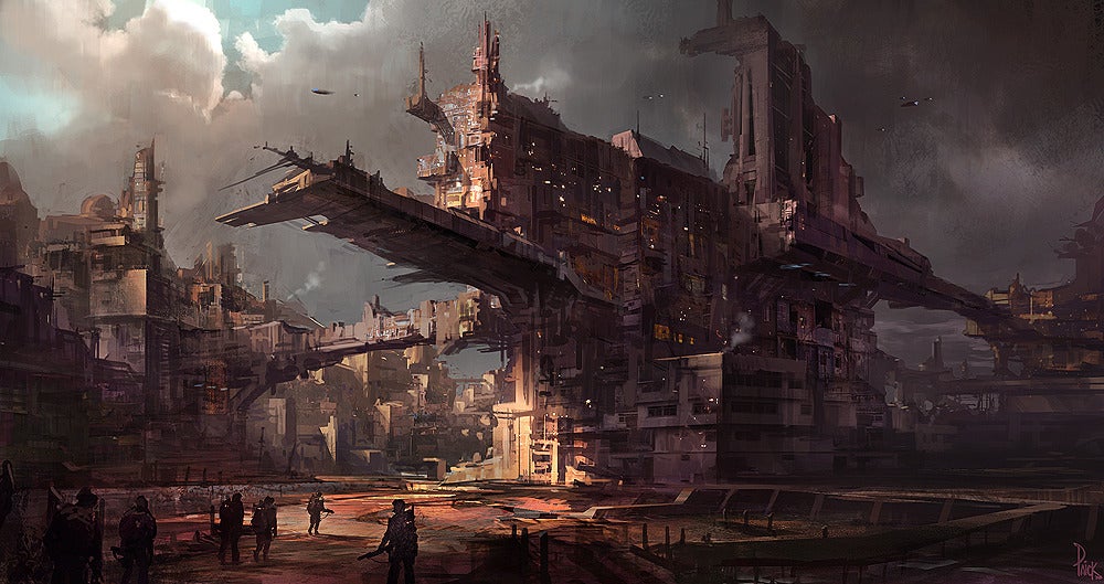 Concept Art From The Last of Us, Prey 2, Tomb Raider...