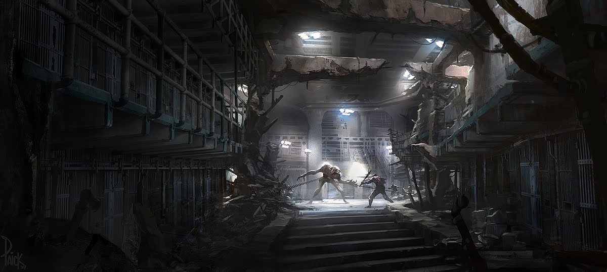 Concept Art From The Last of Us, Prey 2, Tomb Raider...