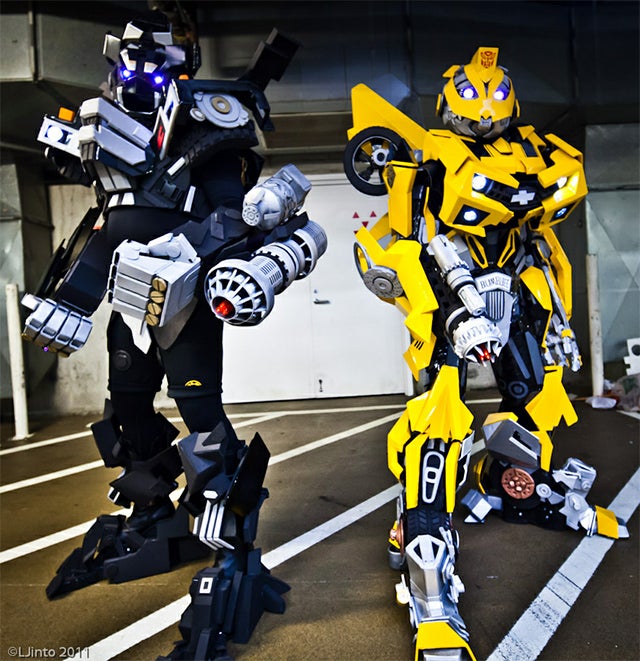 Transformers Cosplay: Humans in Disguise