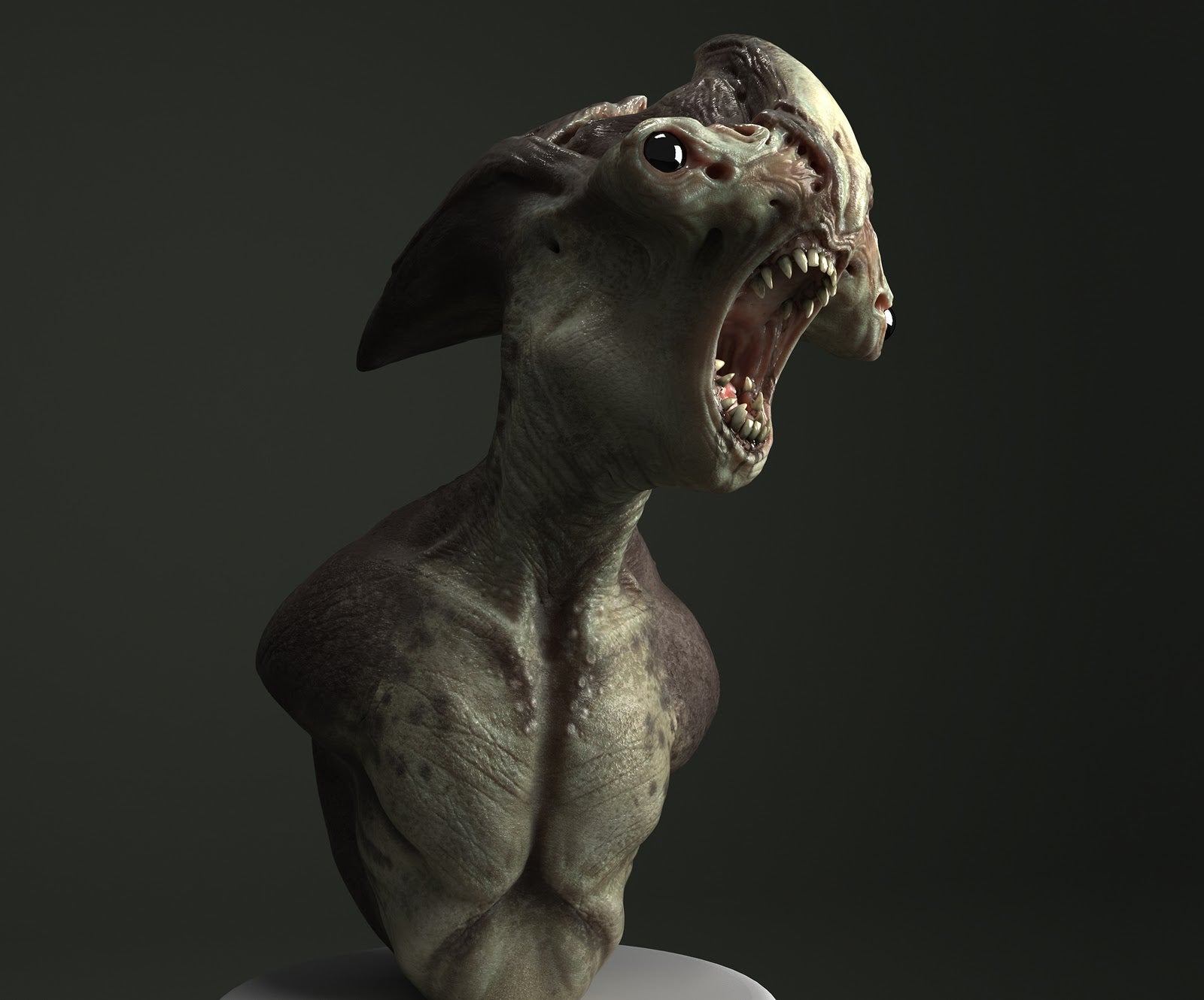 A StarCraft II Marine Won't Shoot Monsters This Pretty