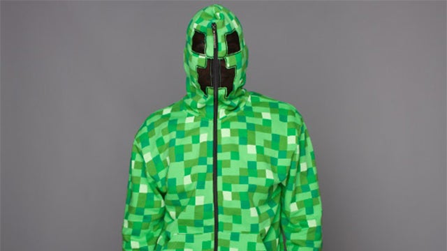 Minecraft Creeper Hoodie About as Terrifying As An Actual Creeper