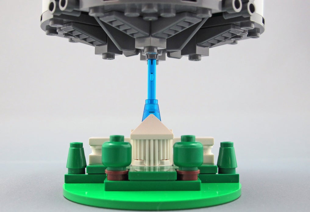 Tiny LEGO Models of Giant Moments in Cinema