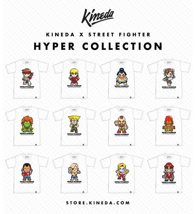 These Street Fighter Shirts Aren't Exactly Intimidating
