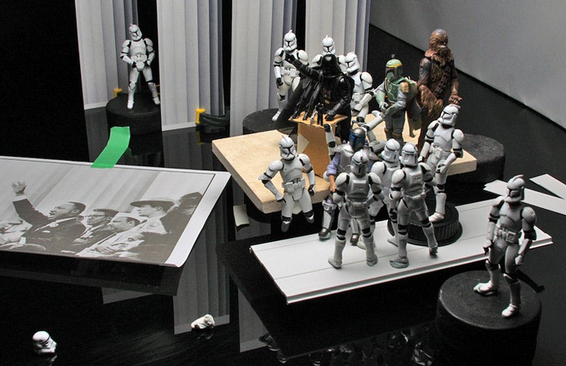 Famous Pictures Recreated With Star Wars Figures