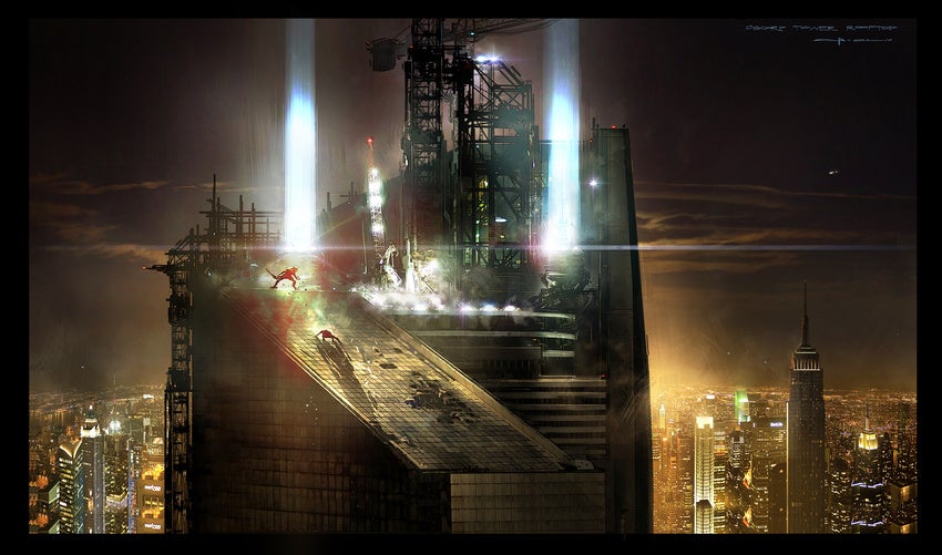 Brand new Amazing Spider-Man concept art takes you deep inside OsCorp!
