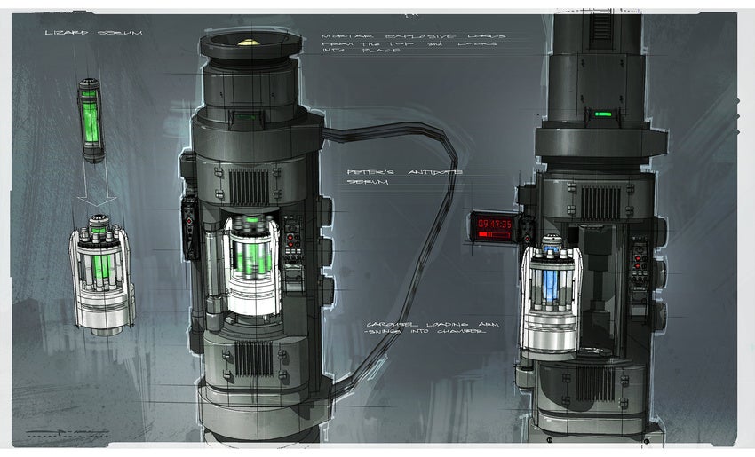 Brand new Amazing Spider-Man concept art takes you deep inside OsCorp!