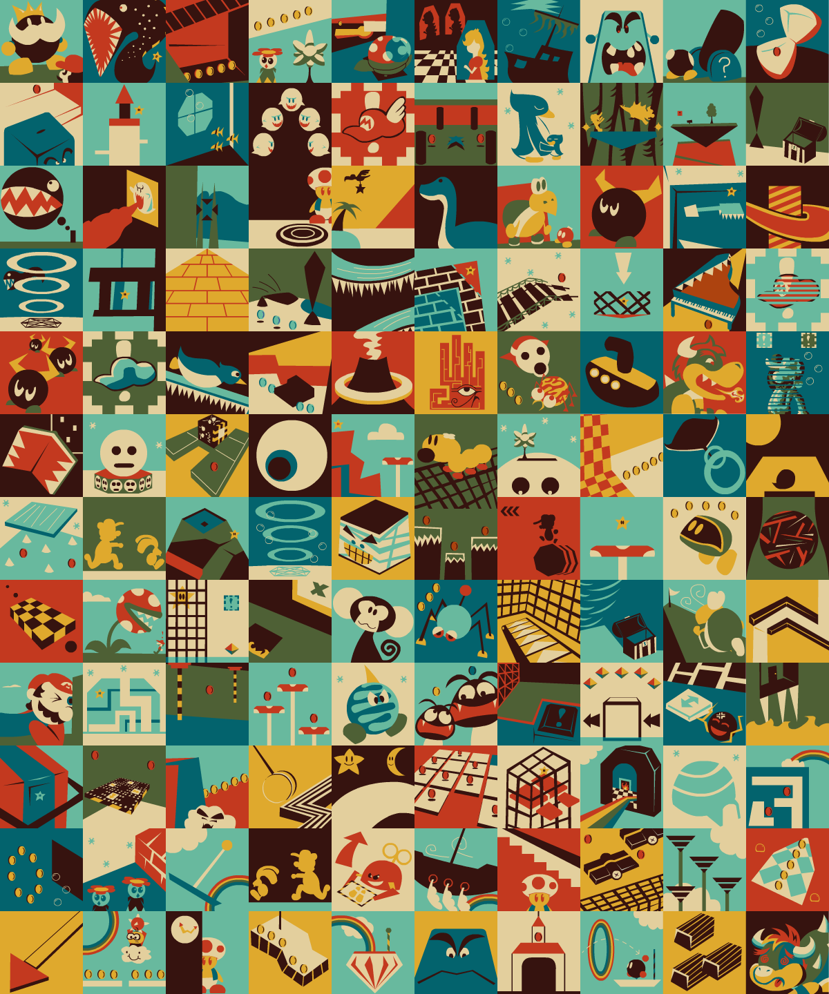 The 120 Stars of Super Mario 64