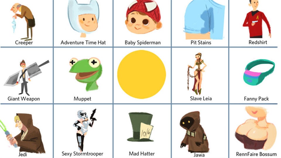Let's Play San Diego Comic-Con Bingo!