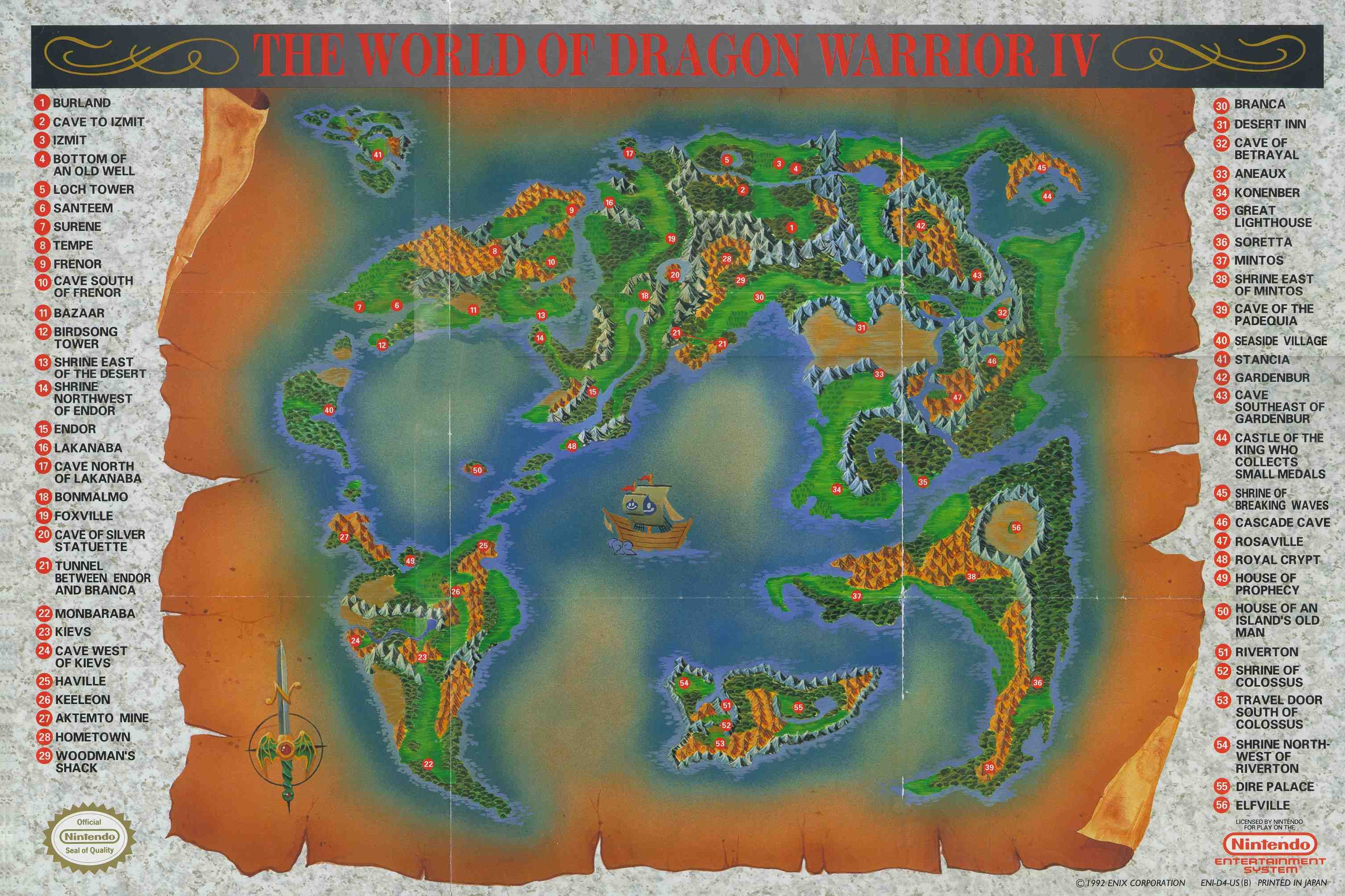 A Tribute to Old Video Game Maps