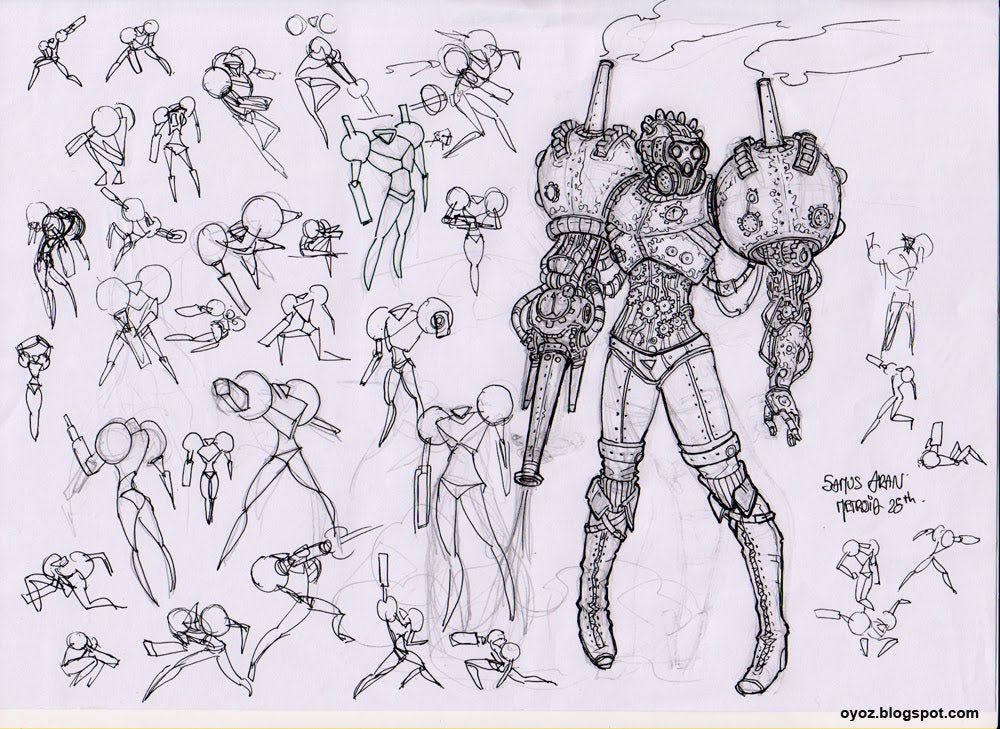 Let's Look at Some Killing Machines (And Giant Castles, And Steampunk Samus)
