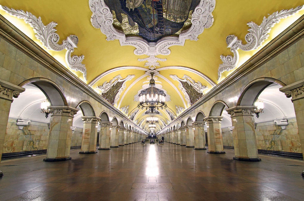 Moscow's Metro Isn't a Post Apocalyptic Wasteland. It's Actually Quite Lovely.