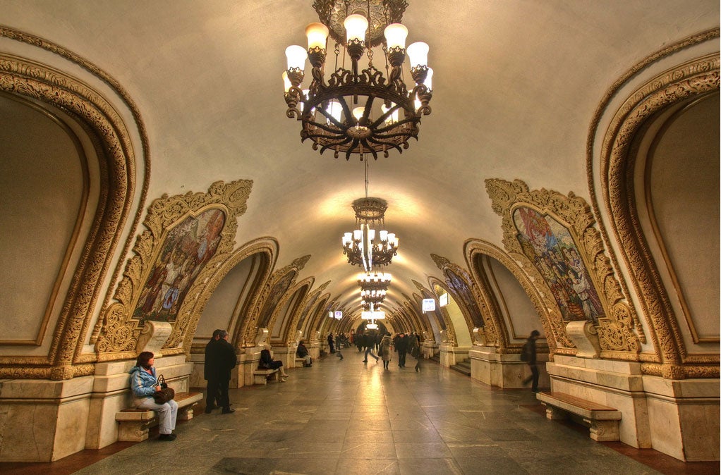 Moscow's Metro Isn't a Post Apocalyptic Wasteland. It's Actually Quite Lovely.