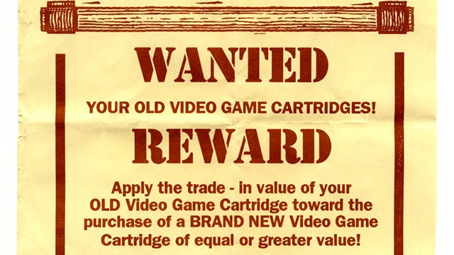 GameStop's Trade-In Program, the 1993 Edition