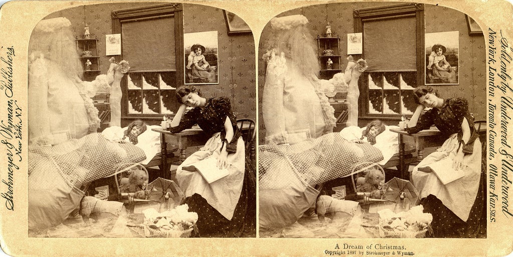 This creepy trick photo from 1875 proves our great-great-great-grandparents had a twisted sense of humor