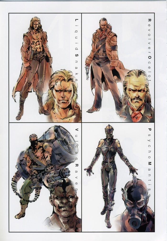Metal Gear Ain't Metal Gear Without Yoji Shinkawa's Iconic Art