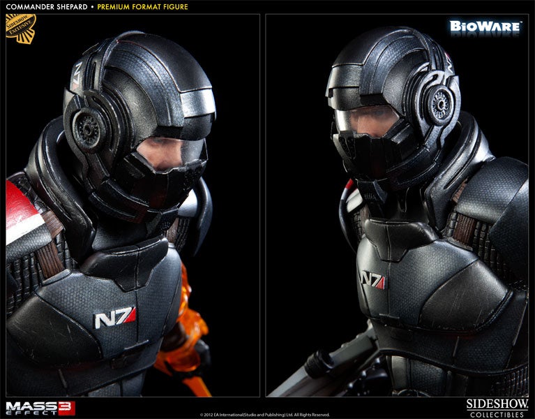 Commander Shepard's $350 Statue Looks Lonely Without Tiny Plastic Space Hamsters