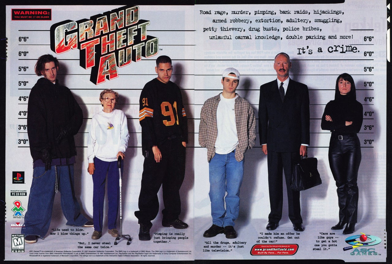 There Once Was a Time Grand Theft Auto Wasn't Quite so "Cool"