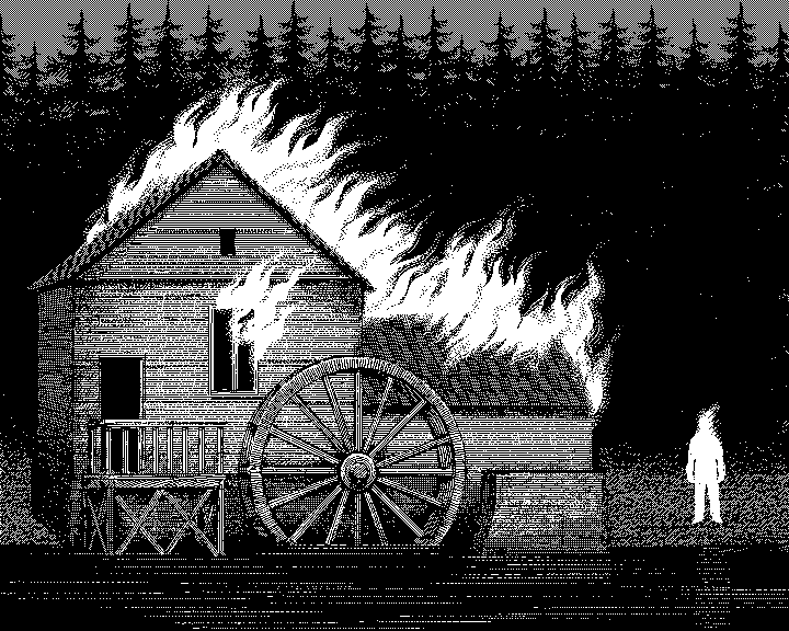 These animated GIFs are from the creepiest computer game that never existed