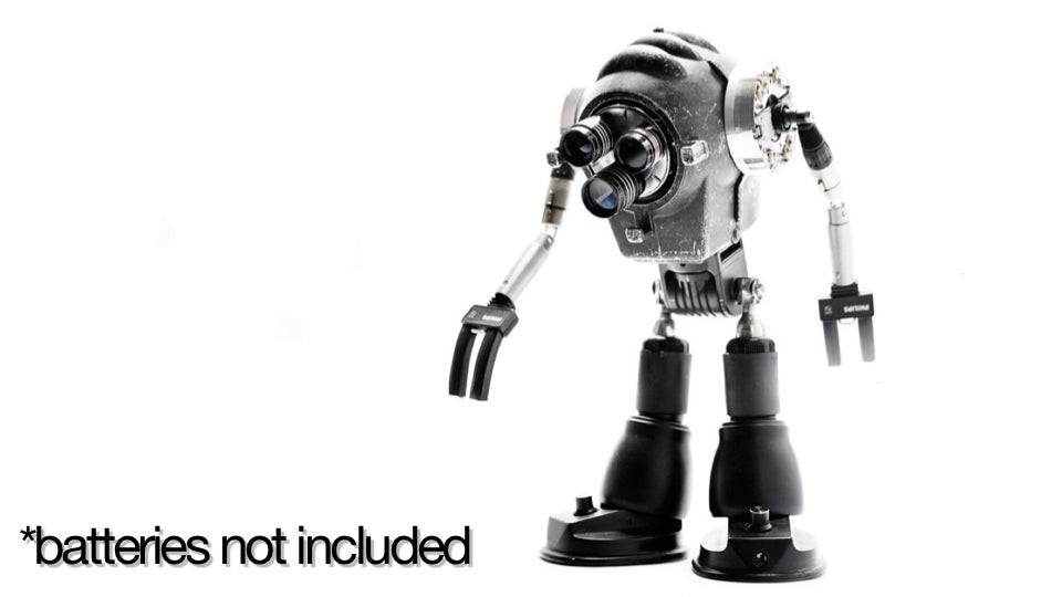 This Awesome Robot Art Was Built With Broken Toys and Old Electronics