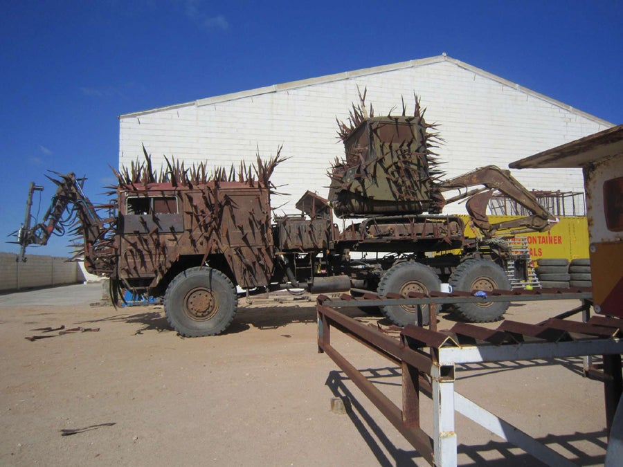 Are these horrific characters the new villains in Mad Max: Fury Road?