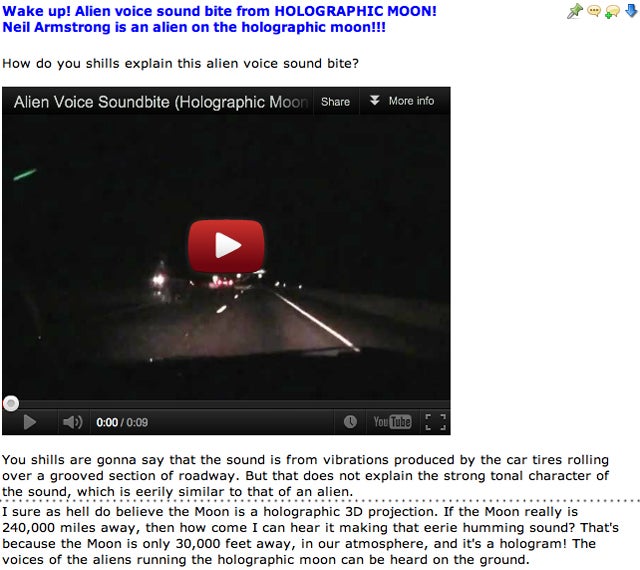 'Neil Armstrong - LYING PIECE OF MASON SH*T: Good RIDDANCE': Moon Truthers Mourn a Legend
