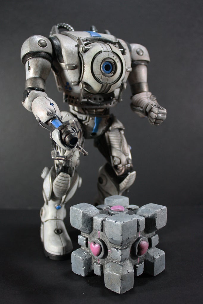 Giving Portal's Wheatley a Giant Robot Body