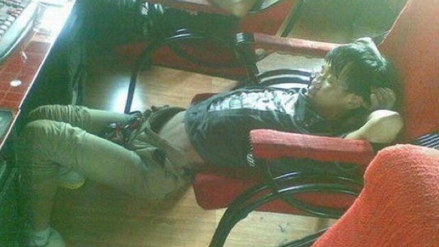 Is This How Hardcore Gamers Sleep?