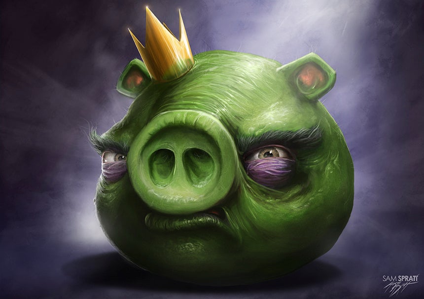 Hyper-Realistic Angry Birds Look Ready For Murder