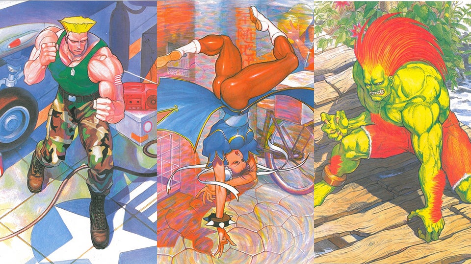 Street Fighter II's Vintage Art Book is a Thing of Beauty