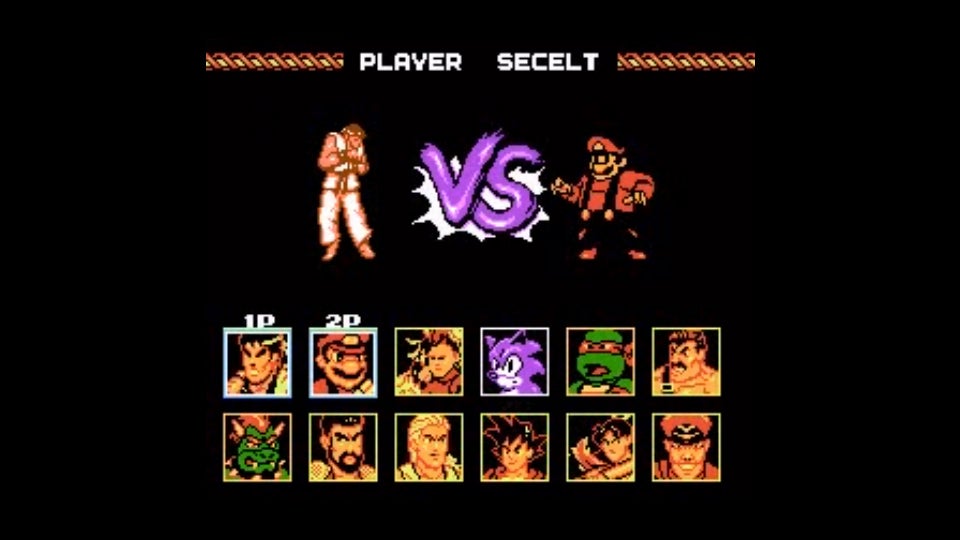 The NES Fighting Game That Featured Sonic, Mario, Ryu and Goku