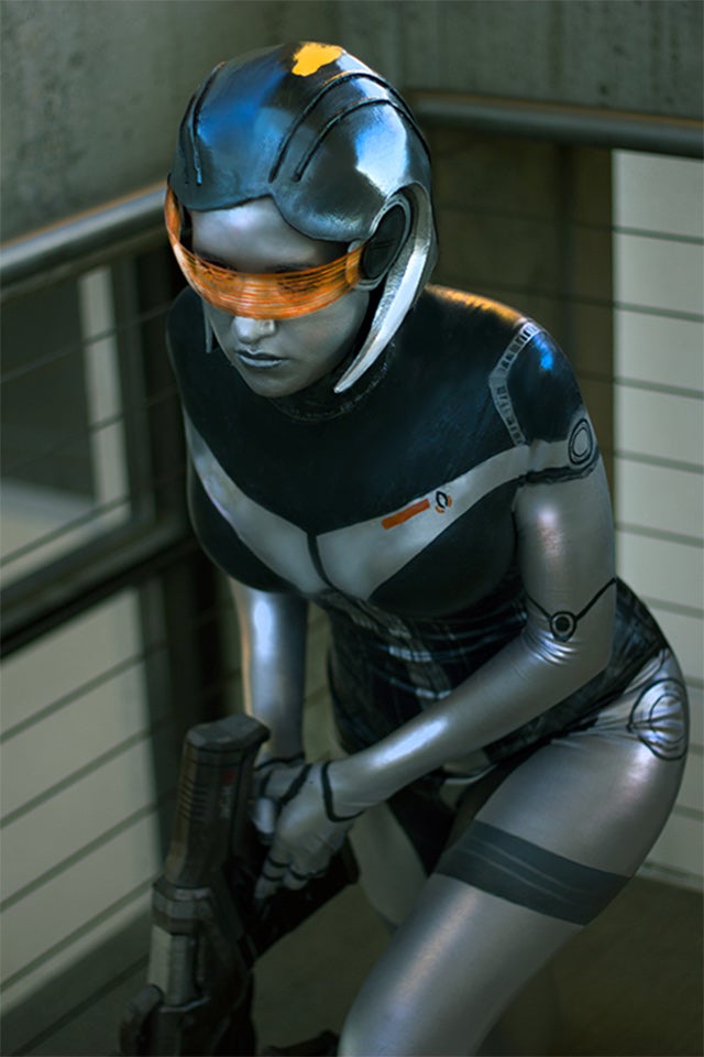 Cosplaying As Shepard Is Easy. Try EDI Instead.