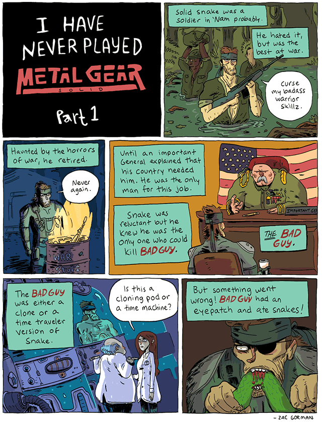Metal Gear's Insane Plot, as Told by Someone Who Hasn't Played the Games