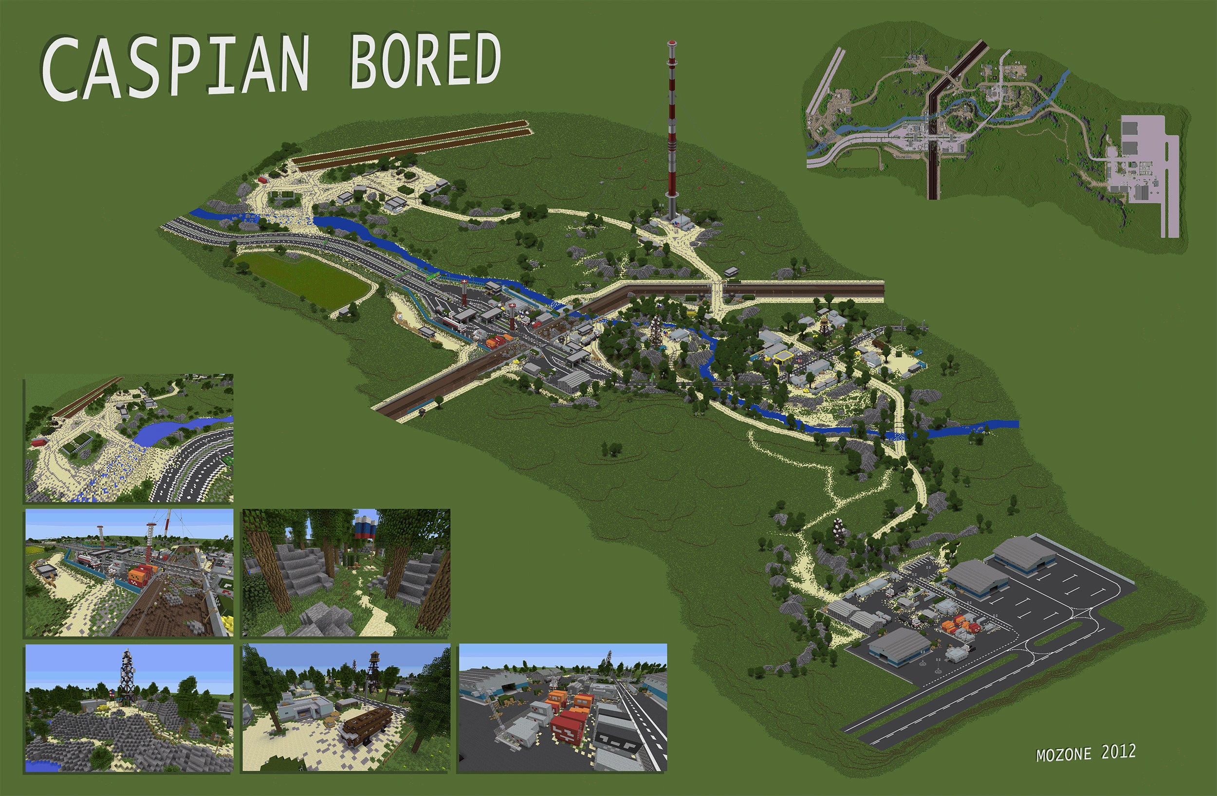 Battlefield 3's Best Map is Now Also Minecraft's