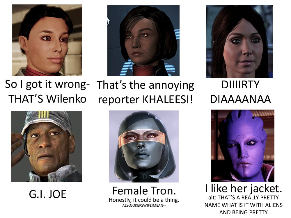 What Mass Effect Looks Like to Someone Who Doesn't Play Mass Effect