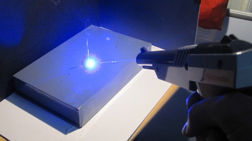 This NES Zapper is Now a Real, Dangerous Laser Gun