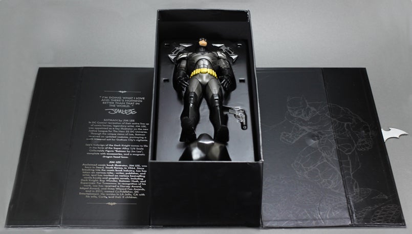 I'm in Love With a Giant Batman Figure That's Made Out of Metal