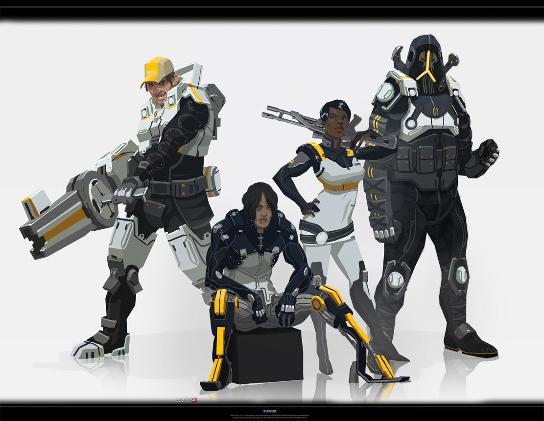 Stunning Mass Effect Portraits (And Dragon Age on a Leash)