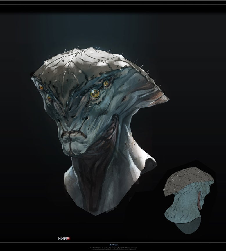 Stunning Mass Effect Portraits (And Dragon Age on a Leash)