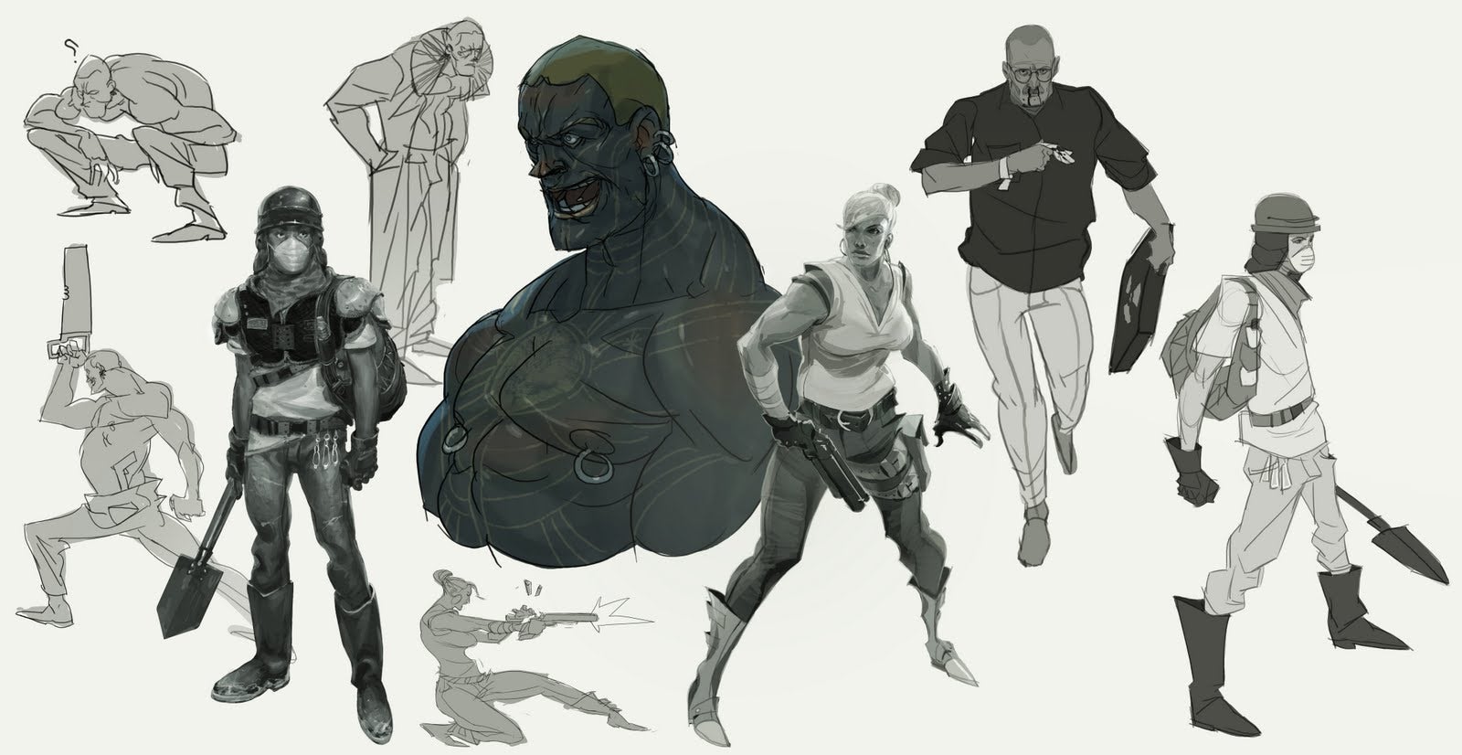 Stunning Mass Effect Portraits (And Dragon Age on a Leash)