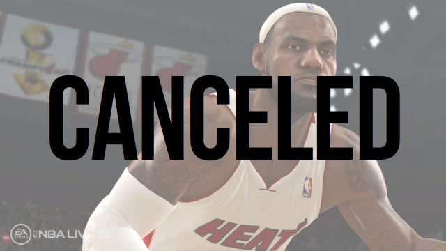 EA Sports Cancels NBA Live 13