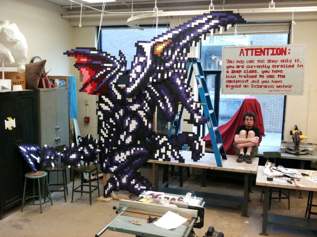 11-Foot Metroid Cosplay is a Towering Work of Art