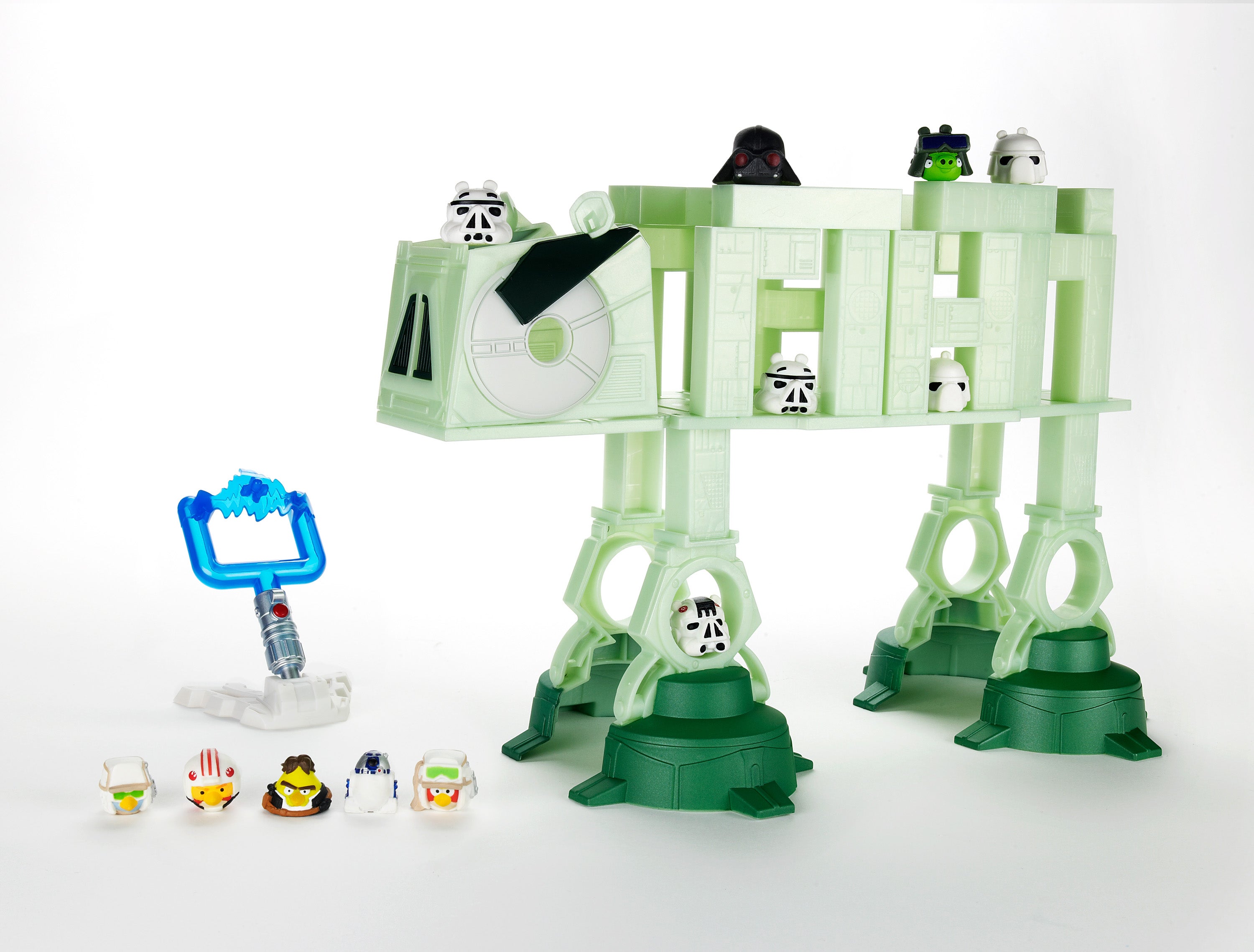 First look at the Angry Birds Star Wars crossover, behold the Pig Star!